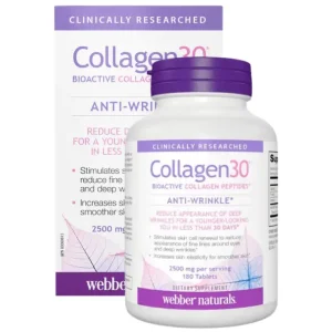 Collagen30 WEBBER NATURALS (Hộp 180v)