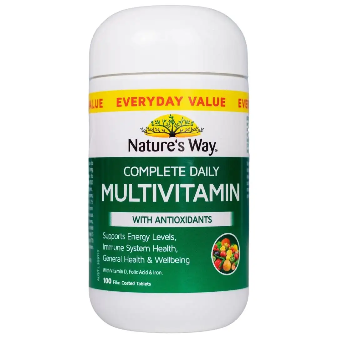 Complete Daily MultiVitamin NATURE'S WAY (Hộp 100 Viên)