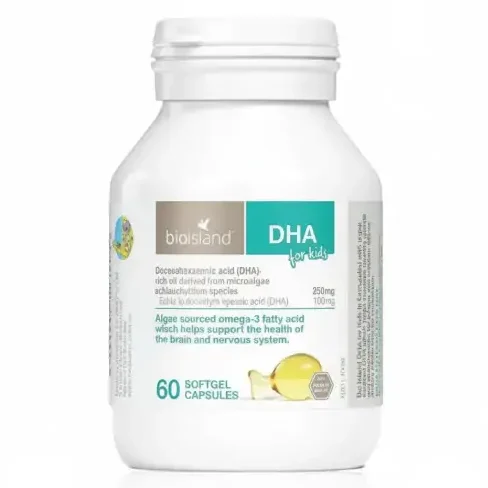DHA For Kids BIOISLAND (Hộp 60 Viên)