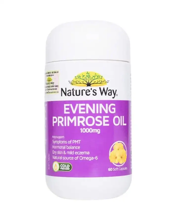 Evening Primrose Oil 1000mg NATURE'S WAY (Hộp 60 Viên)