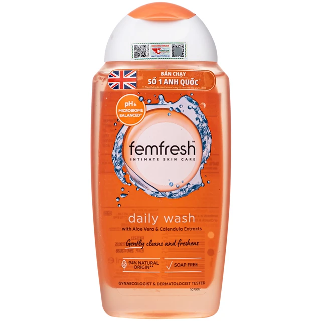 Femfresh Intimate Skin Care Daily Wash (Chai 250ml)