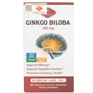 Ginkgo Biloba 120mg Olympianlabs (Hộp 60 Viên)