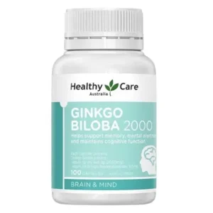 Ginkgo Biloba HEALTHY CARE (Lọ 100 Viên)
