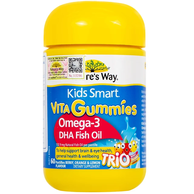 Kids Smart Vita Gummies NATURE'S WAY (Hộp 60 Viên)