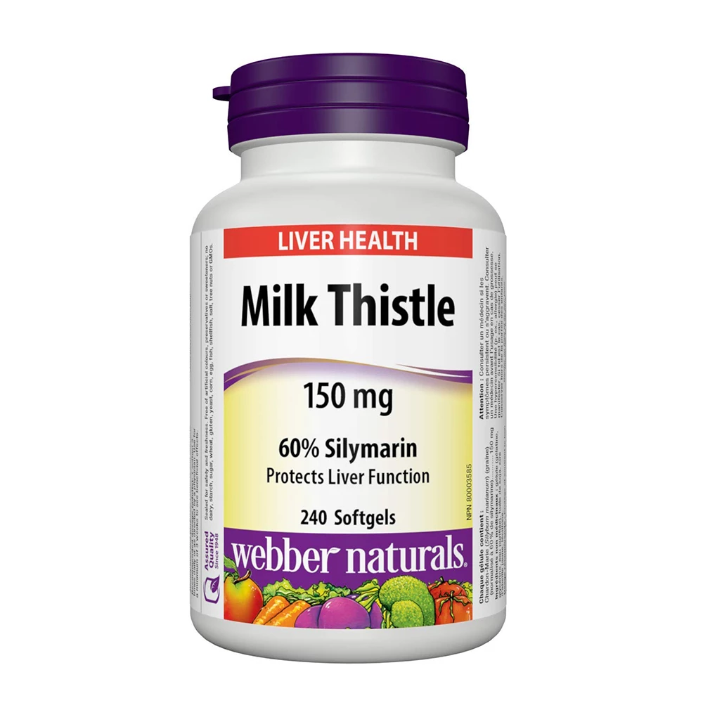 Milk Thistle WEBBER NATURALS (Hộp 240v)