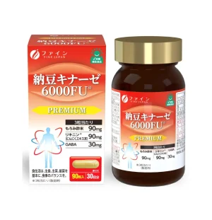 Nattokinase 6000FU FINE JAPAN (Hộp 90 Viên)