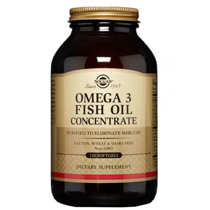 Omega 3 Fish Oil Concentrate SOLGAR (Lọ 120 viên)