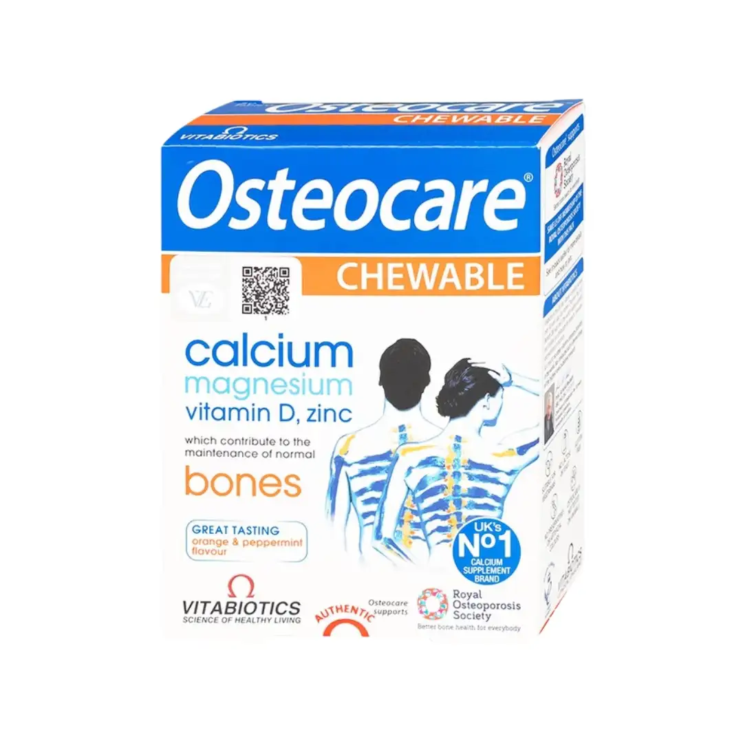 Osteocare Chewable VITABIOTICS (Hộp 30 viên)