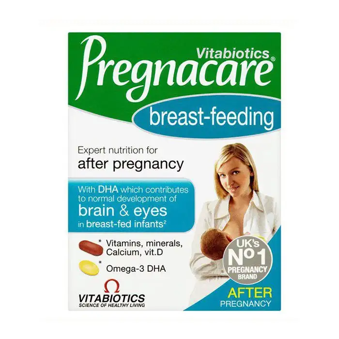 Pregnacare Breast-Feeding VITABIOTICS (Hộp 84 viên)