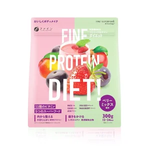Protein Diet Mixed Berries Flavour FINE JAPAN (Gói 300G)