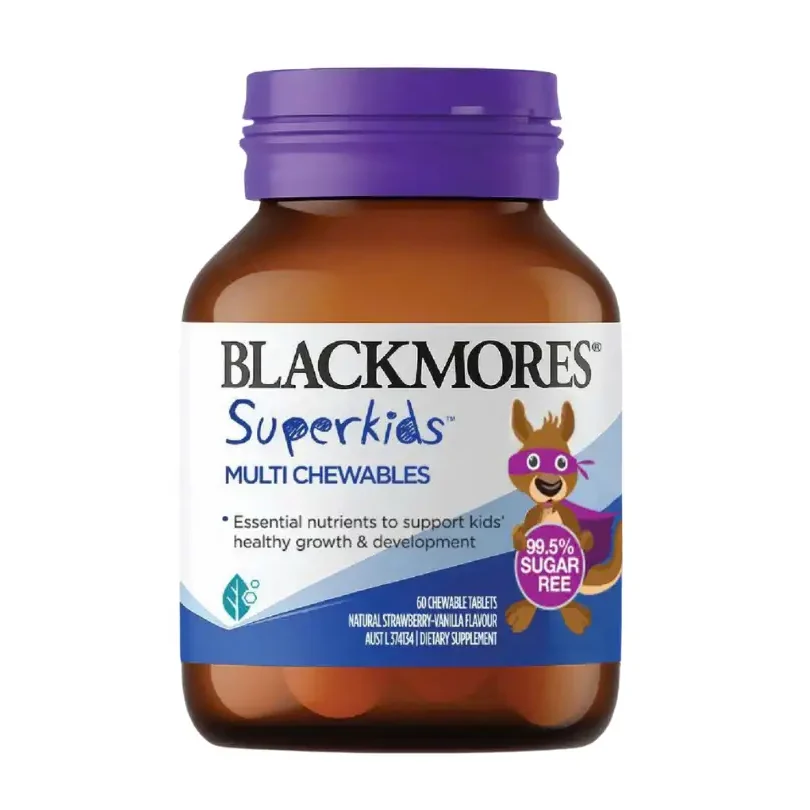 Super Kids Multi Chewable BLACKMORES (Lọ 60 viên)