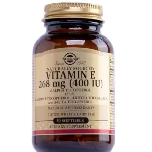 Vitamin E 400 IU SOLGAR (Lọ 50 viên)