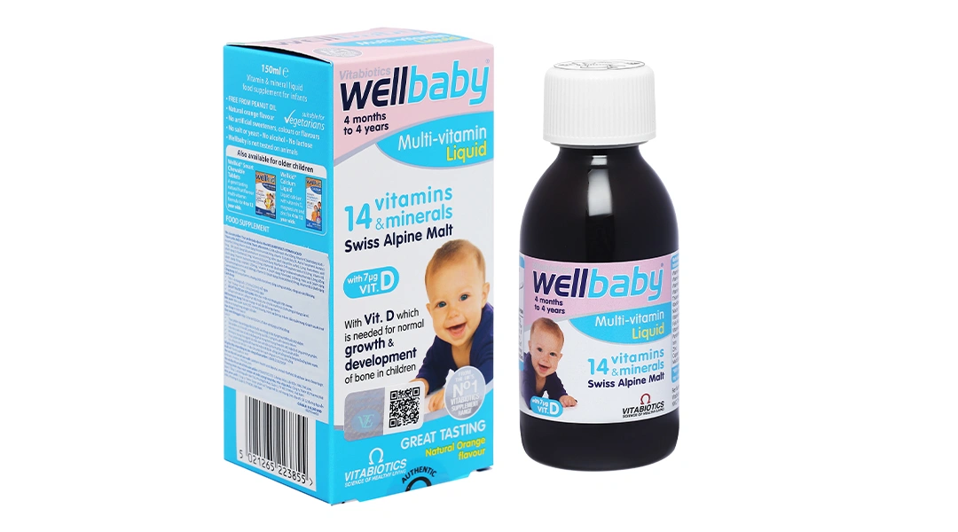 Wellbaby VITABIOTICS (Chai 150ml)